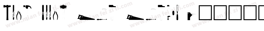 Golf Tools Med Mediu字体转换
